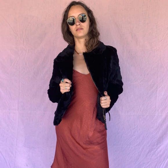 Caché Luxe Rabbit Jacket - Picture 12 of 15